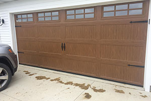 Custom Wood Garage Door