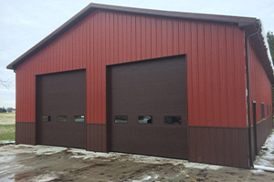 Custom Wood Garage Door