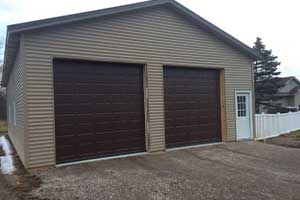 Custom Wood Garage Door