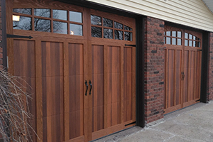 Custom Wood Garage Door