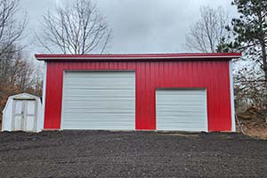 Custom Wood Garage Door