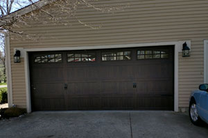 Custom Wood Garage Door