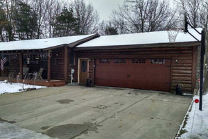 Custom Wood Garage Door