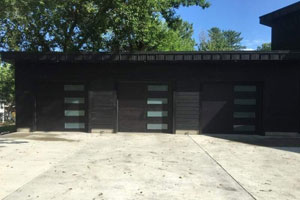 Custom Wood Garage Door